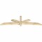 Ekena Millwork Alberta Rough Sawn Timber Gable Bracket, Douglas Fir, 96"W x 28"H x 4"D x 4"F, 7/12 Pitch GBW096X28X0404ALB00RDF - alternate 3